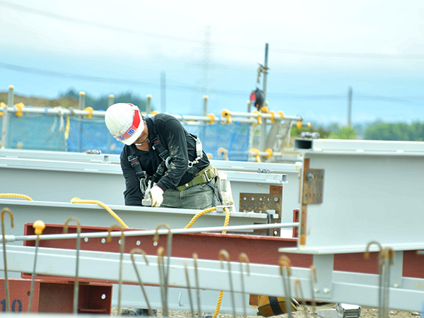 経験豊富な技術スタッフによる施工